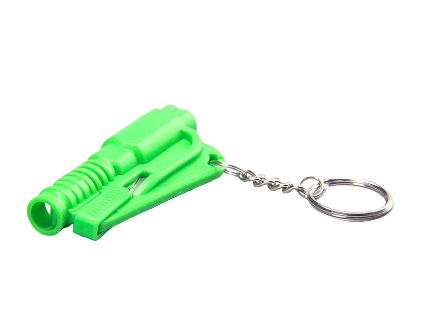 Brise-vitre porte-clés voiture à percussion, sortie d’urgence