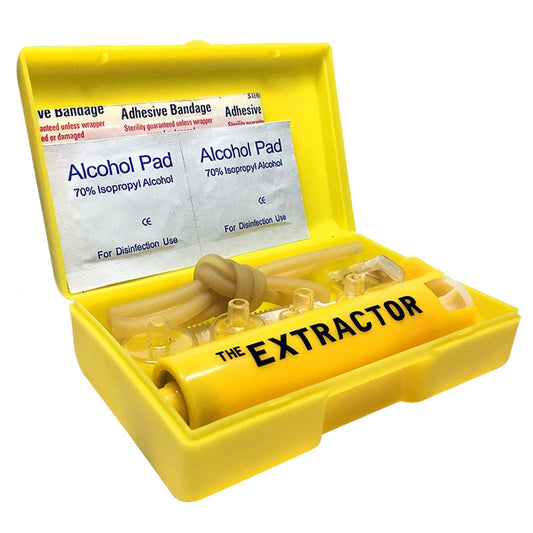 Extracteur venin par aspiration kit pompe 4 ventouses 27 mm